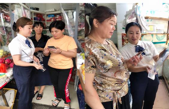 鹿峰支行开展存款保险宣传活动